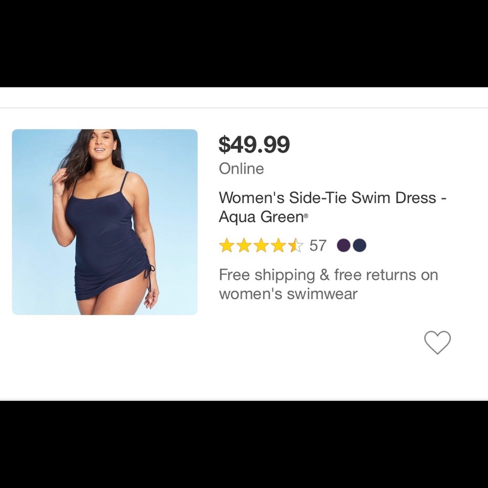 One piece bathing suit